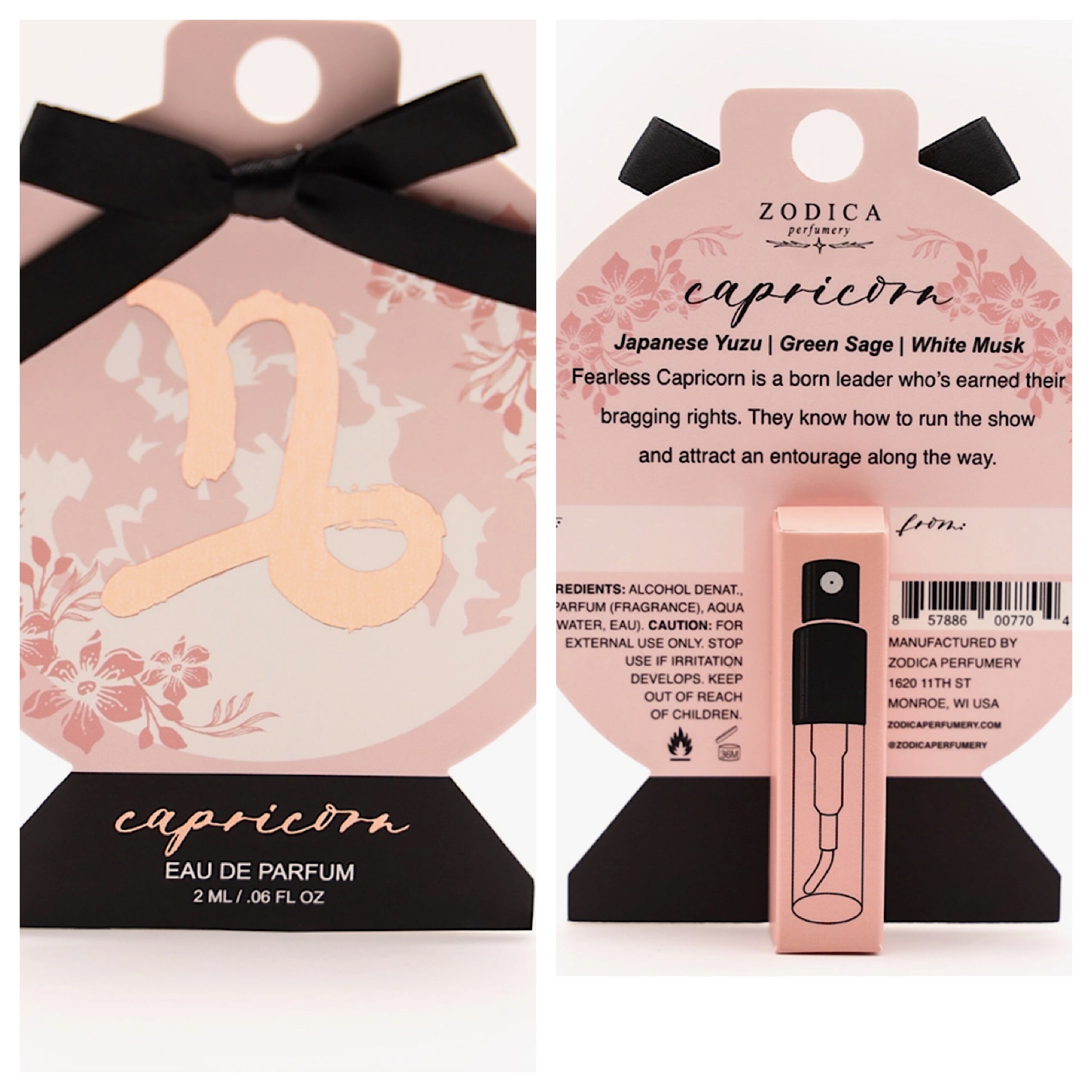 Zodiac Perfume with Card
