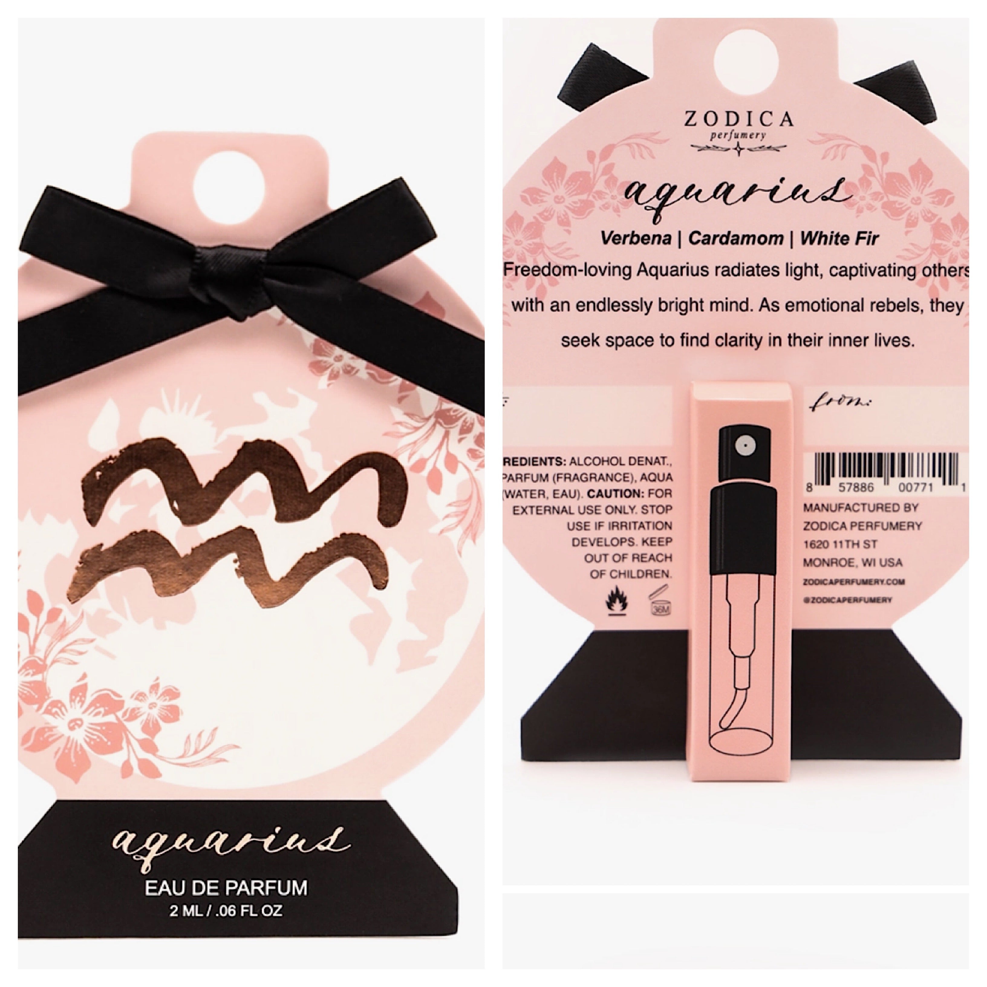 Zodiac Perfume with Card