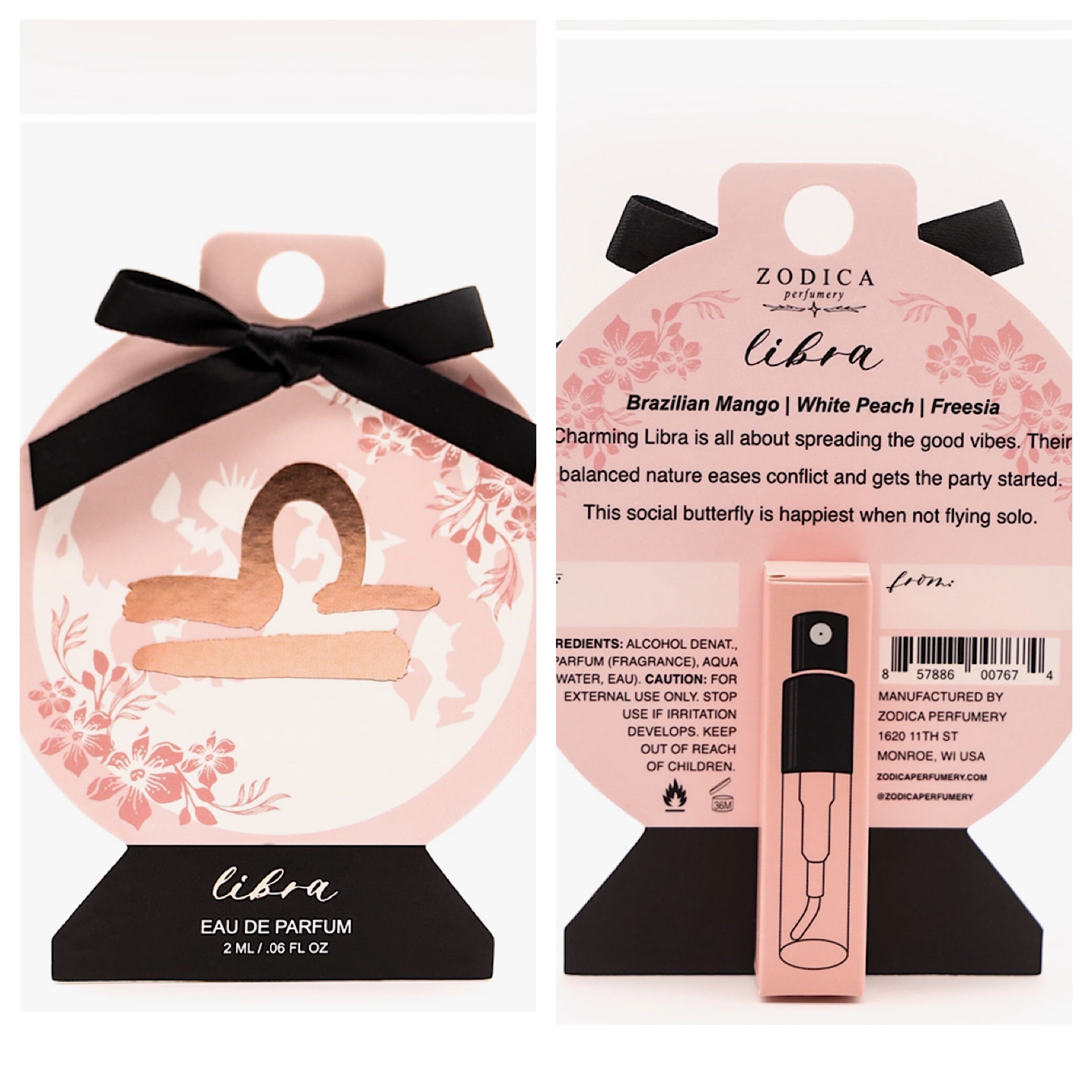 Zodiac Perfume with Card