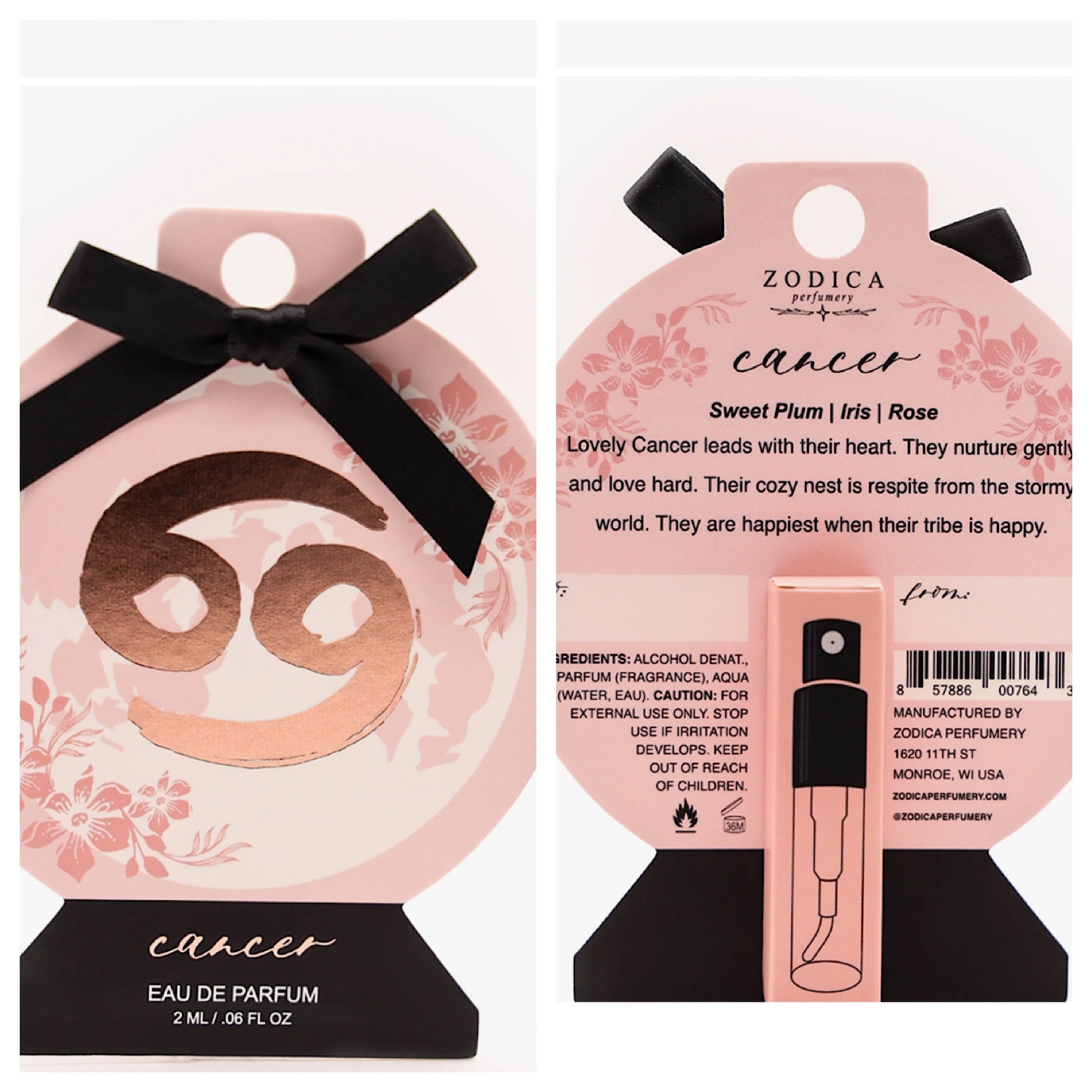 Zodiac Perfume with Card