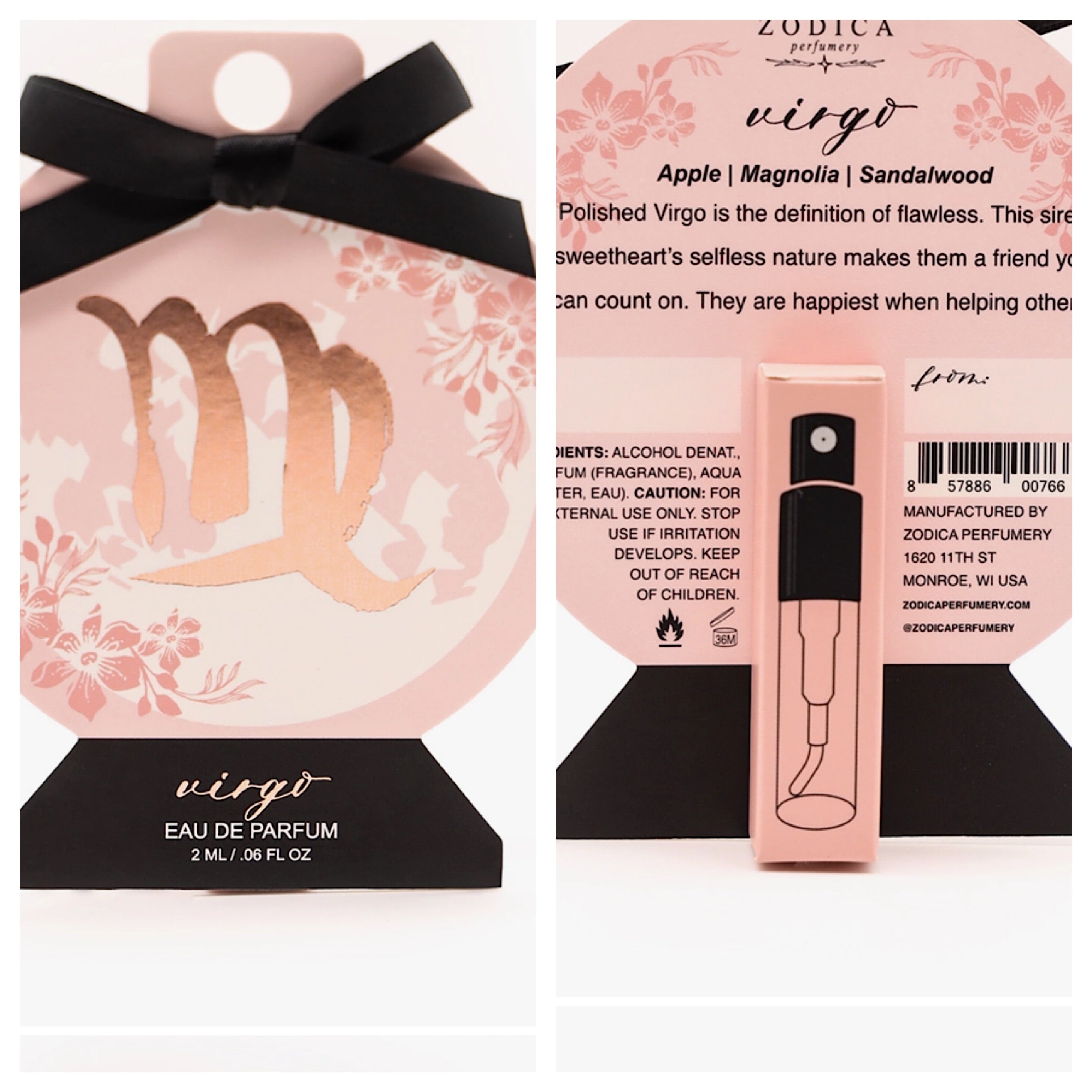 Zodiac Perfume with Card