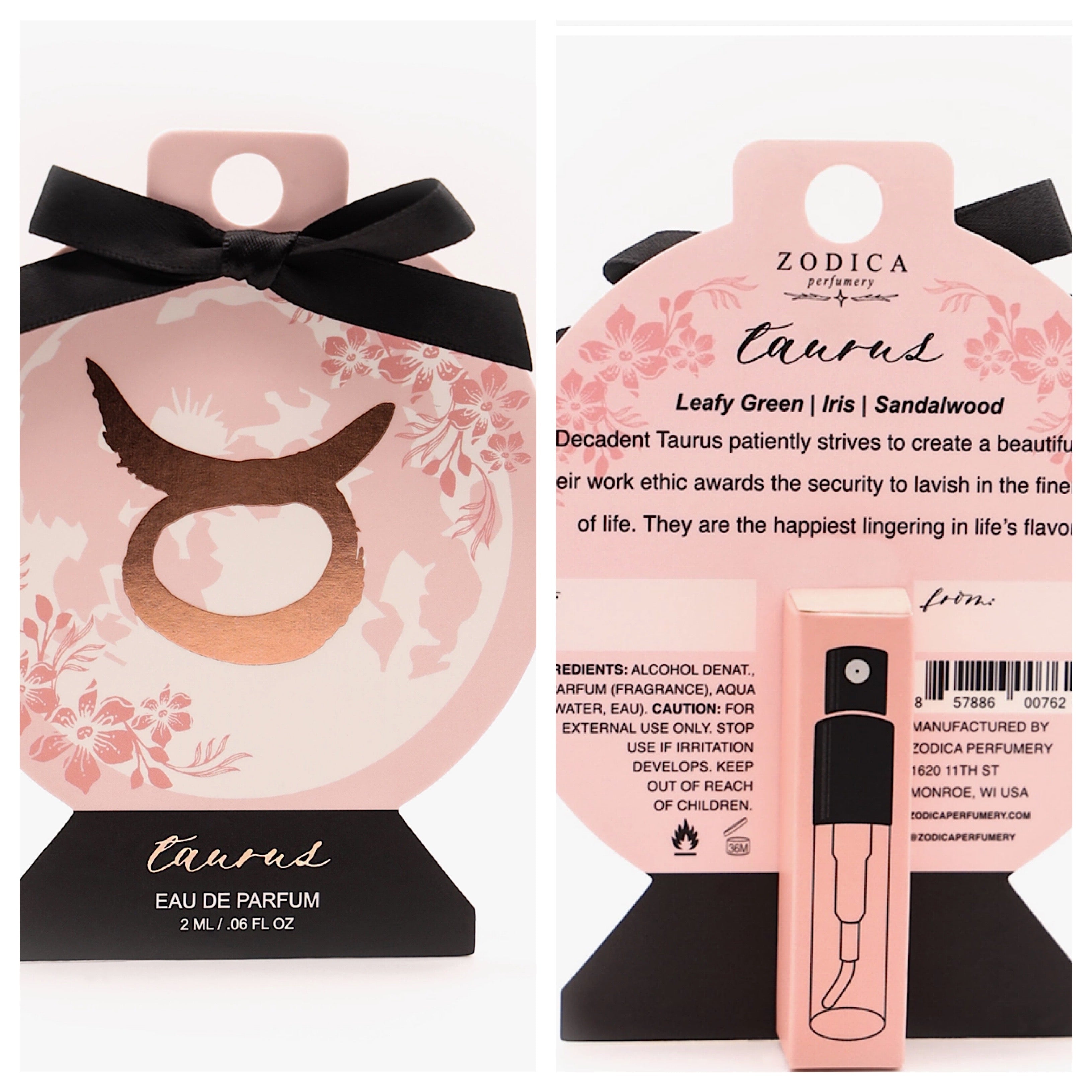 Zodiac Perfume with Card