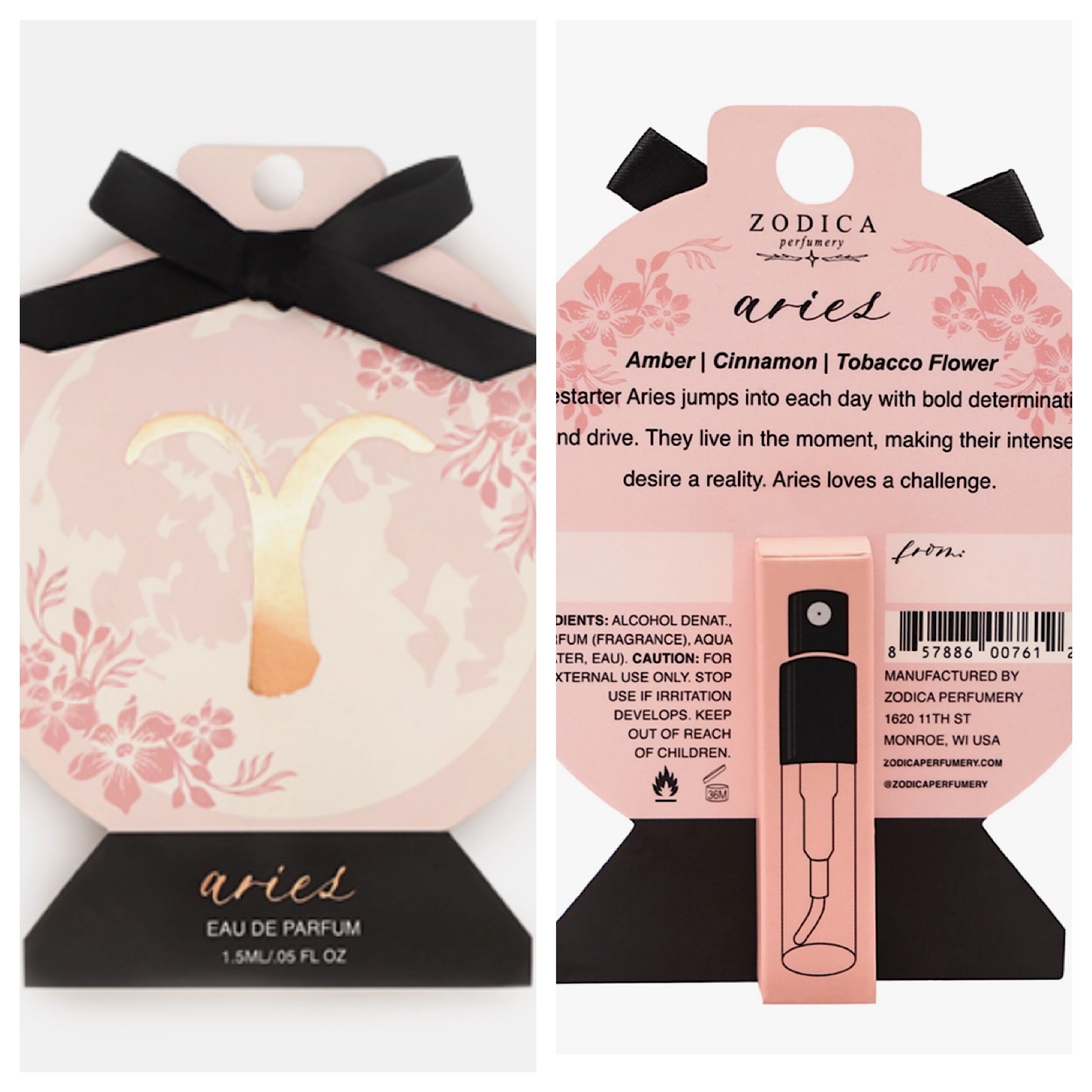 Zodiac Perfume with Card