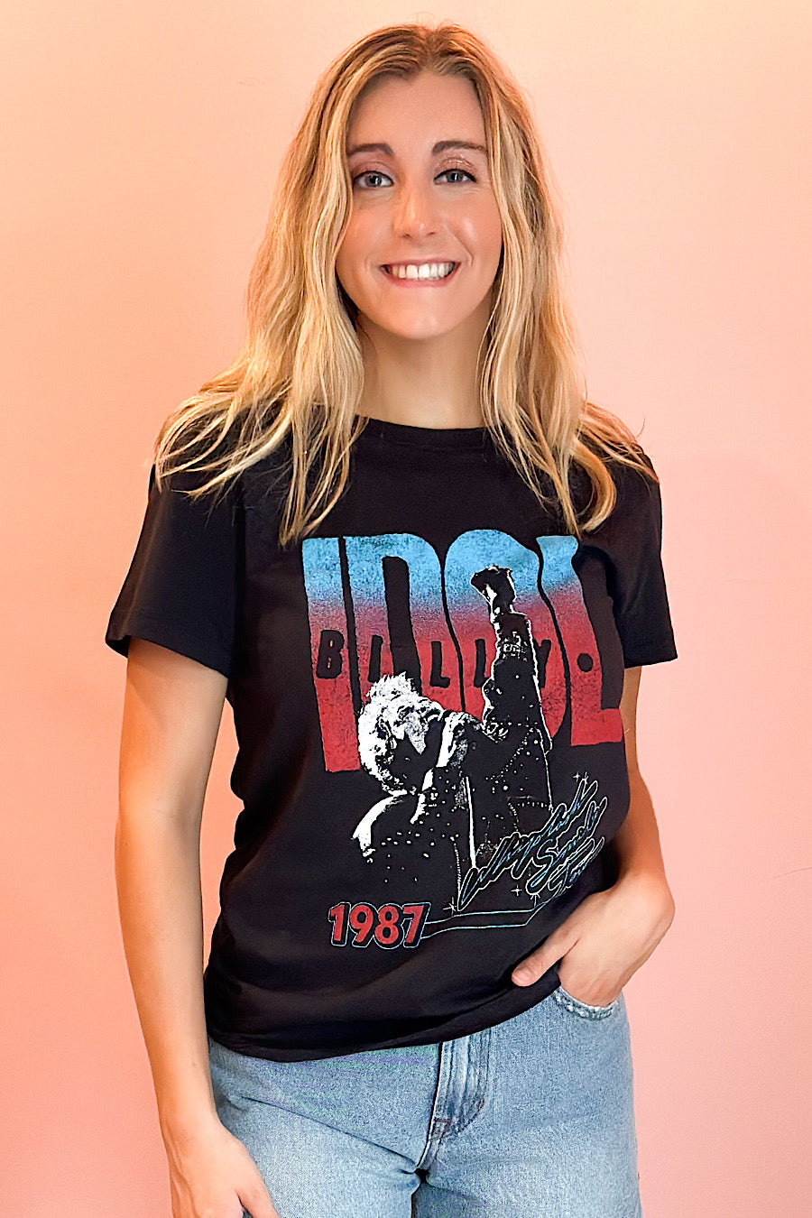 Billy Idol Whiplash Tour Band T-Shirt