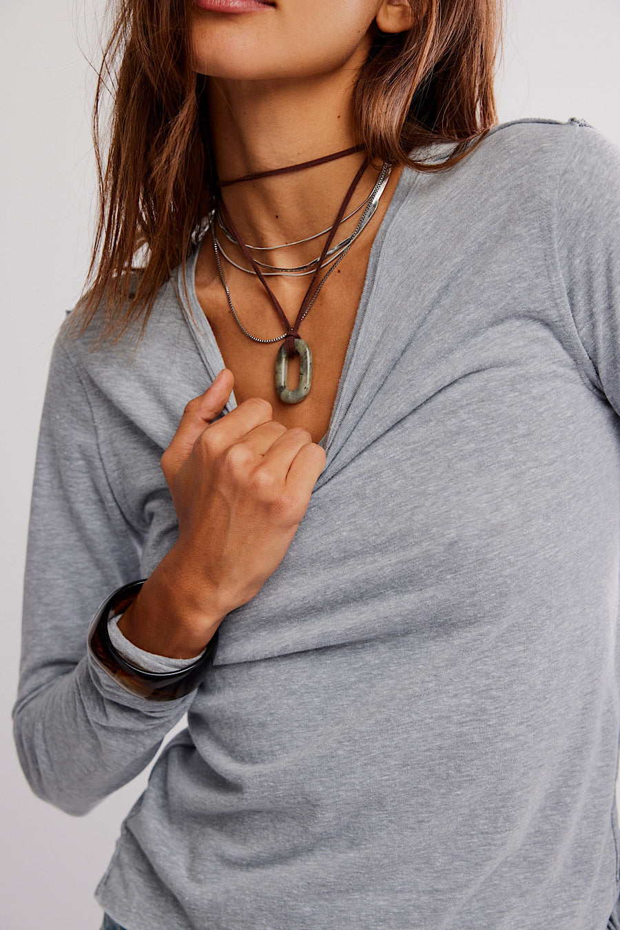 Free People Nova Long Sleeve T-Shirt