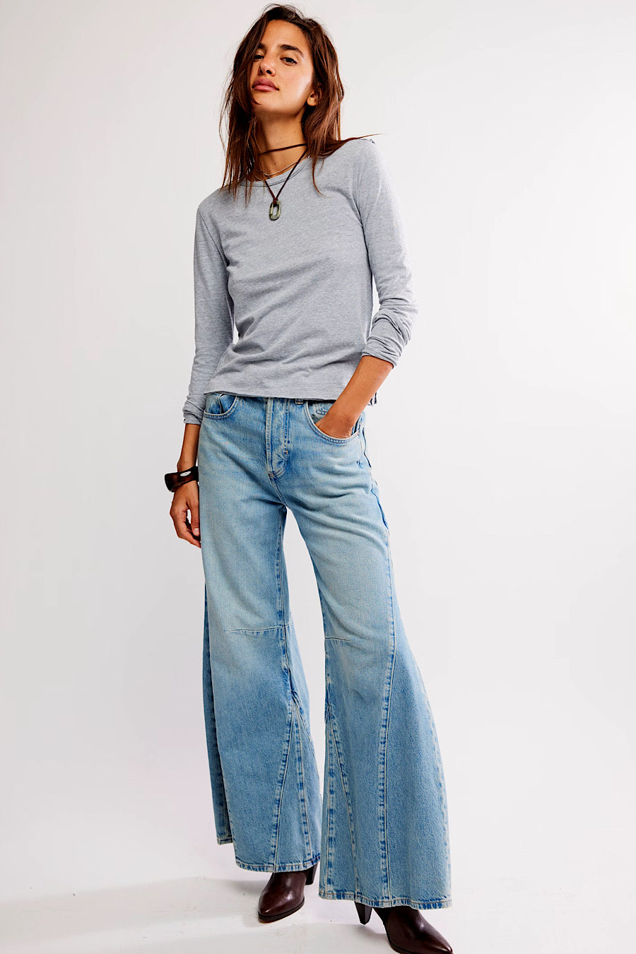 Free People Nova Long Sleeve T-Shirt