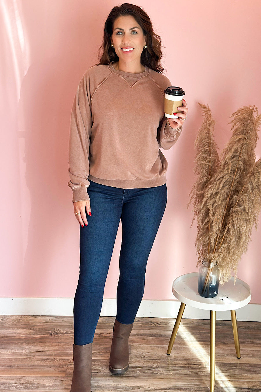 Woodland Trails Mineral Wash Sweatshirt