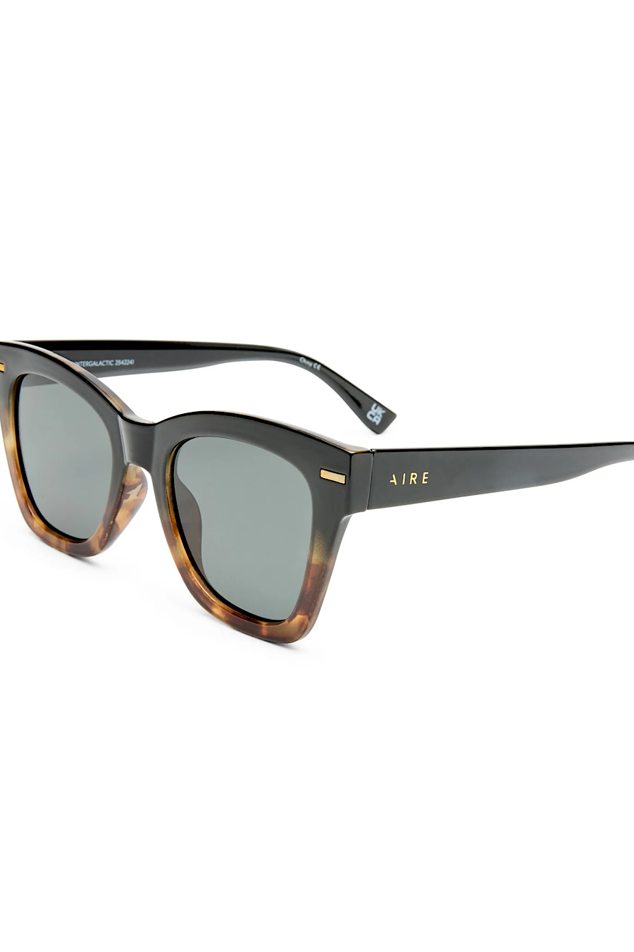 AIRE Intergalatic Sunglasses in Black Tort Splice