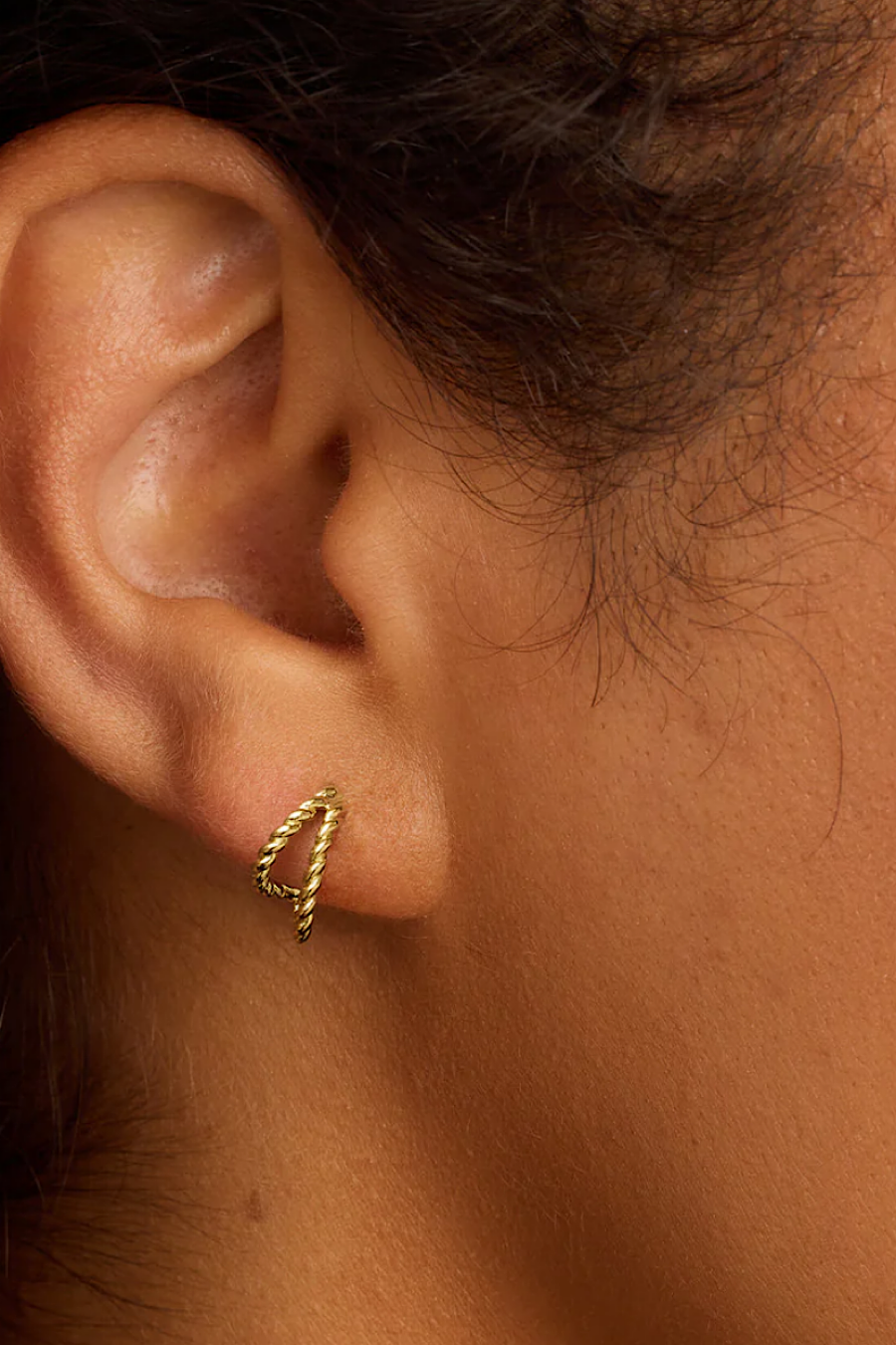Gorjana Crew Split Huggie Earrings
