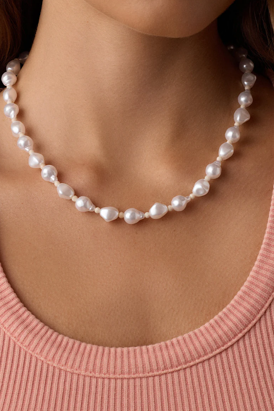 Gorjana Pearl Cove Strand Necklace