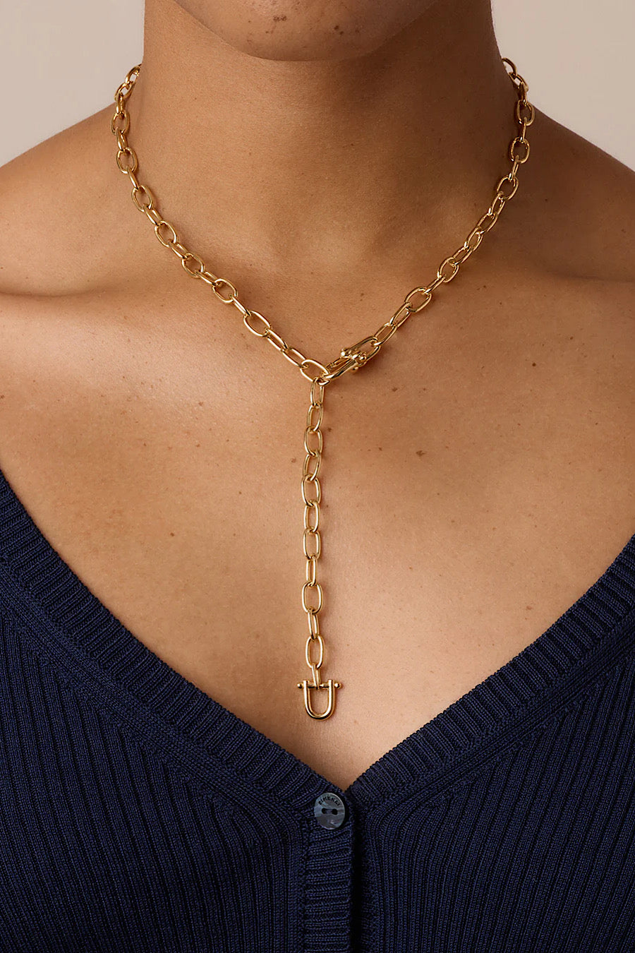 Gorjana Atlas Mulit-Way Lariat Necklace Gold