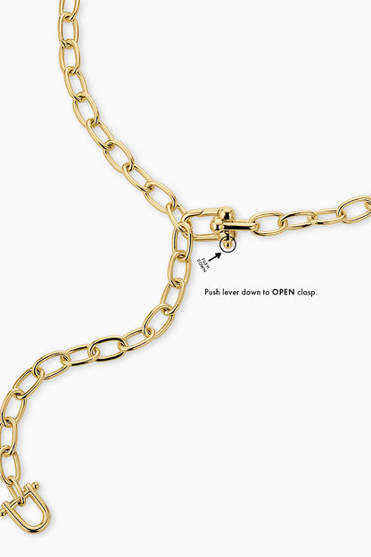 Gorjana Atlas Mulit-Way Lariat Necklace Gold
