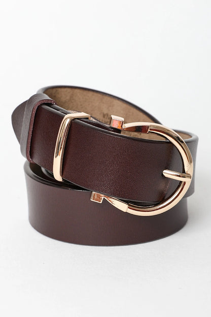 Standards Genuine Leather Belts in Brown or Black
