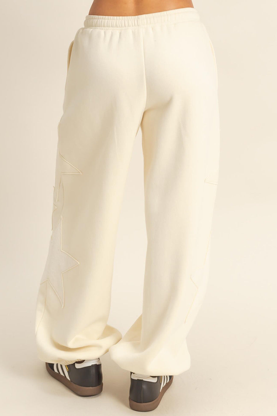 Under the Stars Patchwork Jogger Sweatpants