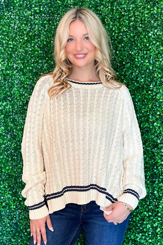 Newton Cable Knit Sweater