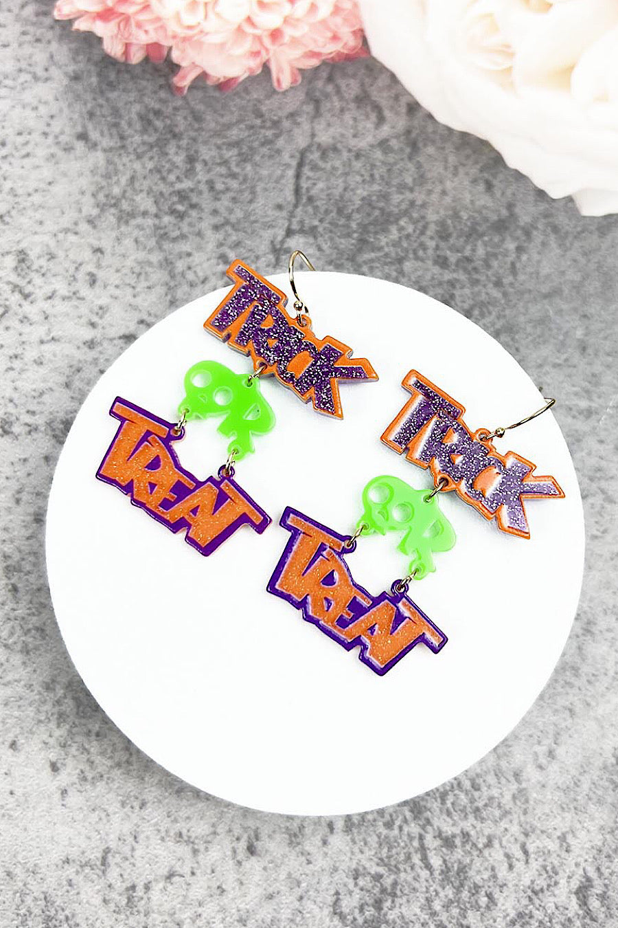 Trick or Treat Halloween Earrings