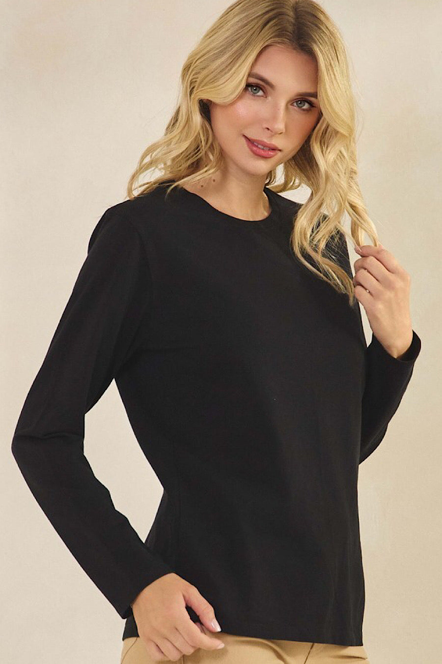 Reflection Long Sleeve T-Shirt Black