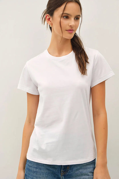 Classic Cotton Jersey Boy T-Shirt White