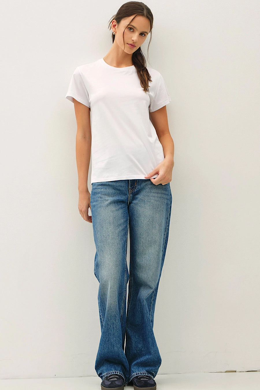 Classic Cotton Jersey Boy T-Shirt White