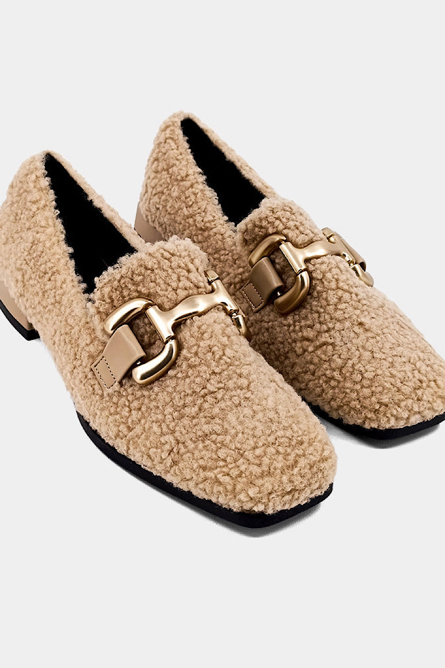 Shu Shop Therese Shearling Loafer Flats