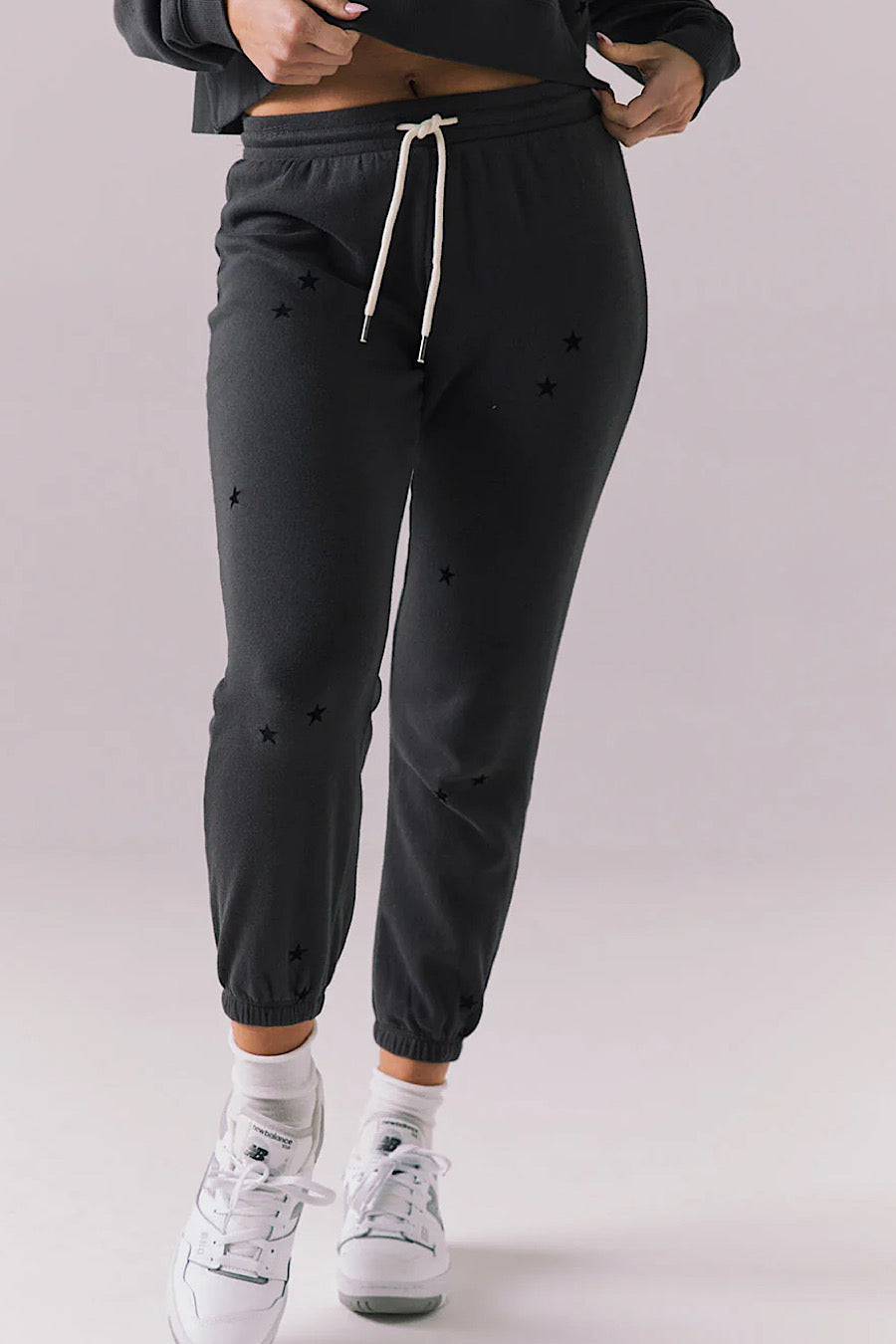 Chaser Brand Allover Mini Star Jogger Sweatpants