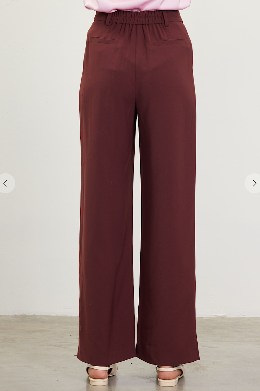 Reagan Suit Pants in Chocolate