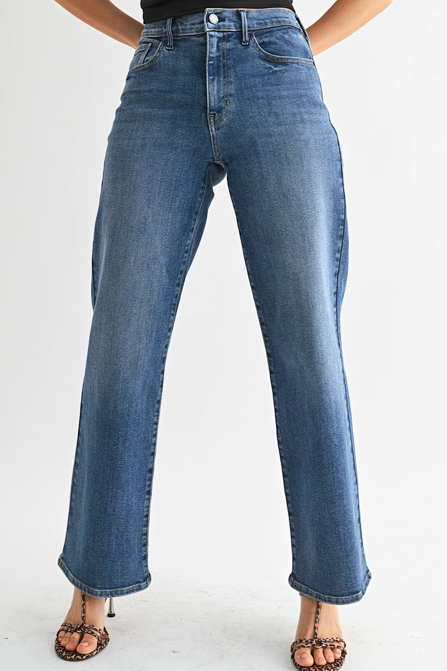 My Religion Loose Straight Leg Jeans
