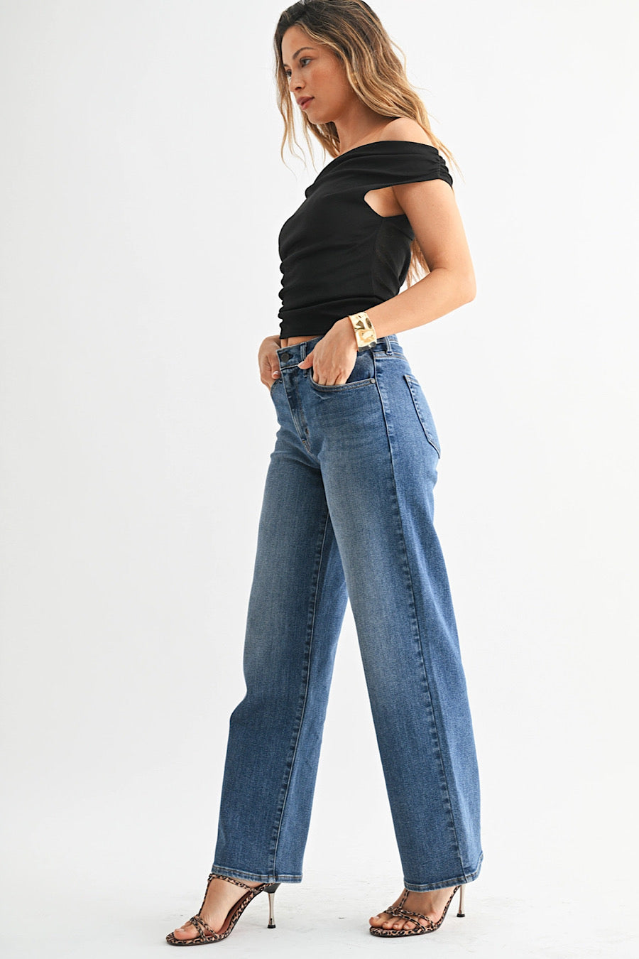 My Religion Loose Straight Leg Jeans