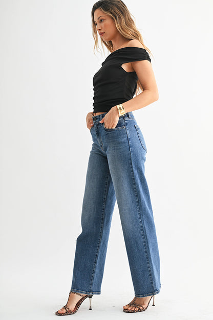 My Religion Loose Straight Leg Jeans