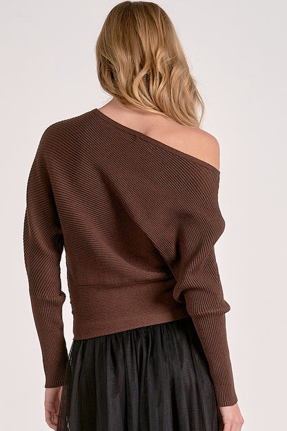 Cold Whisper Off the Shoulder Top