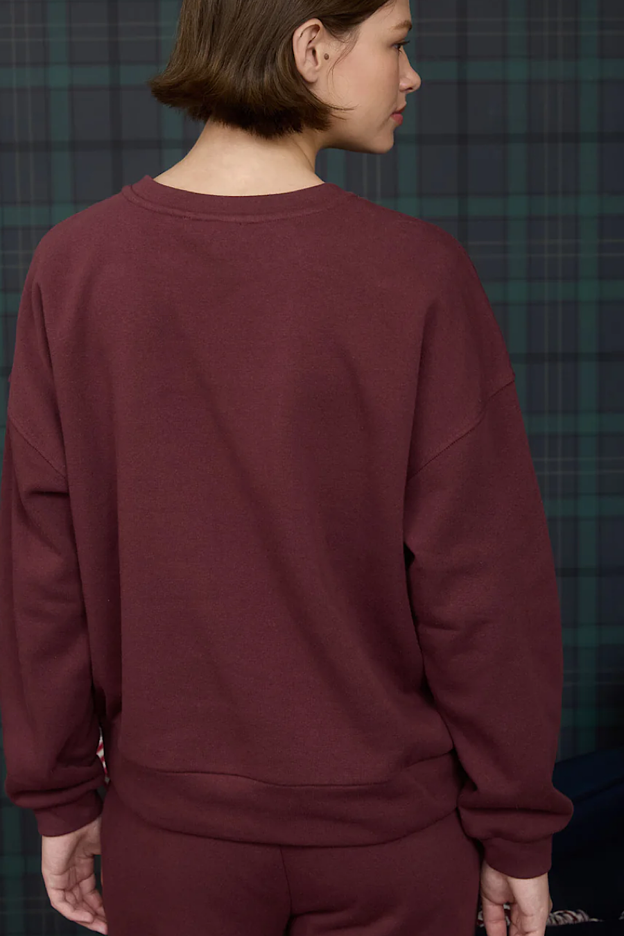 Sports Club Graphic Patch Sweatshirt