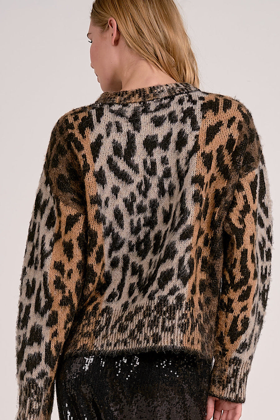 Wild Side Animal Print Leopard Sweater