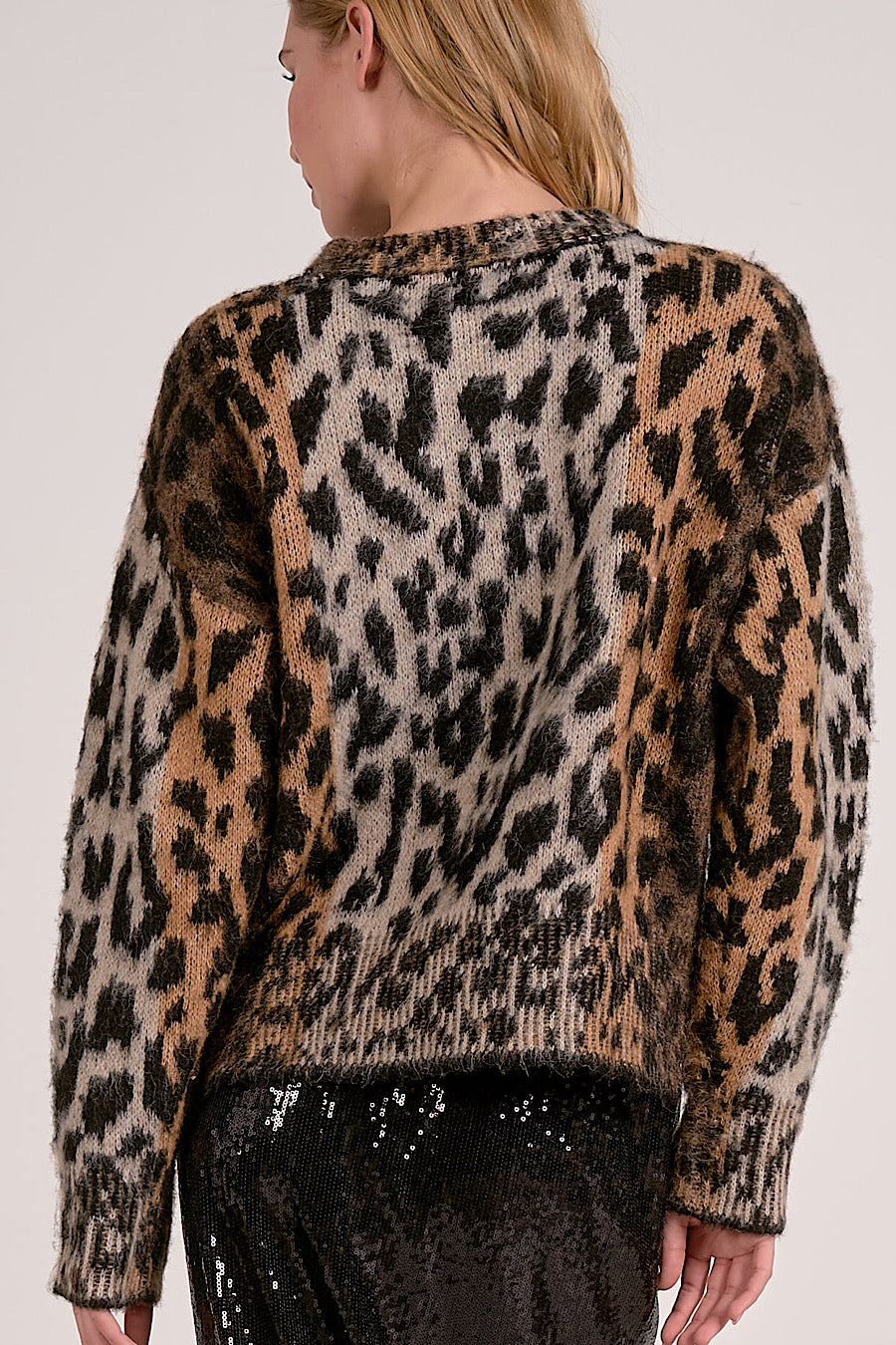 Wild Side Animal Print Leopard Sweater