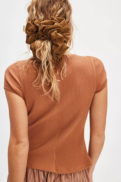 Free People Most Wanted Cardigan Rust