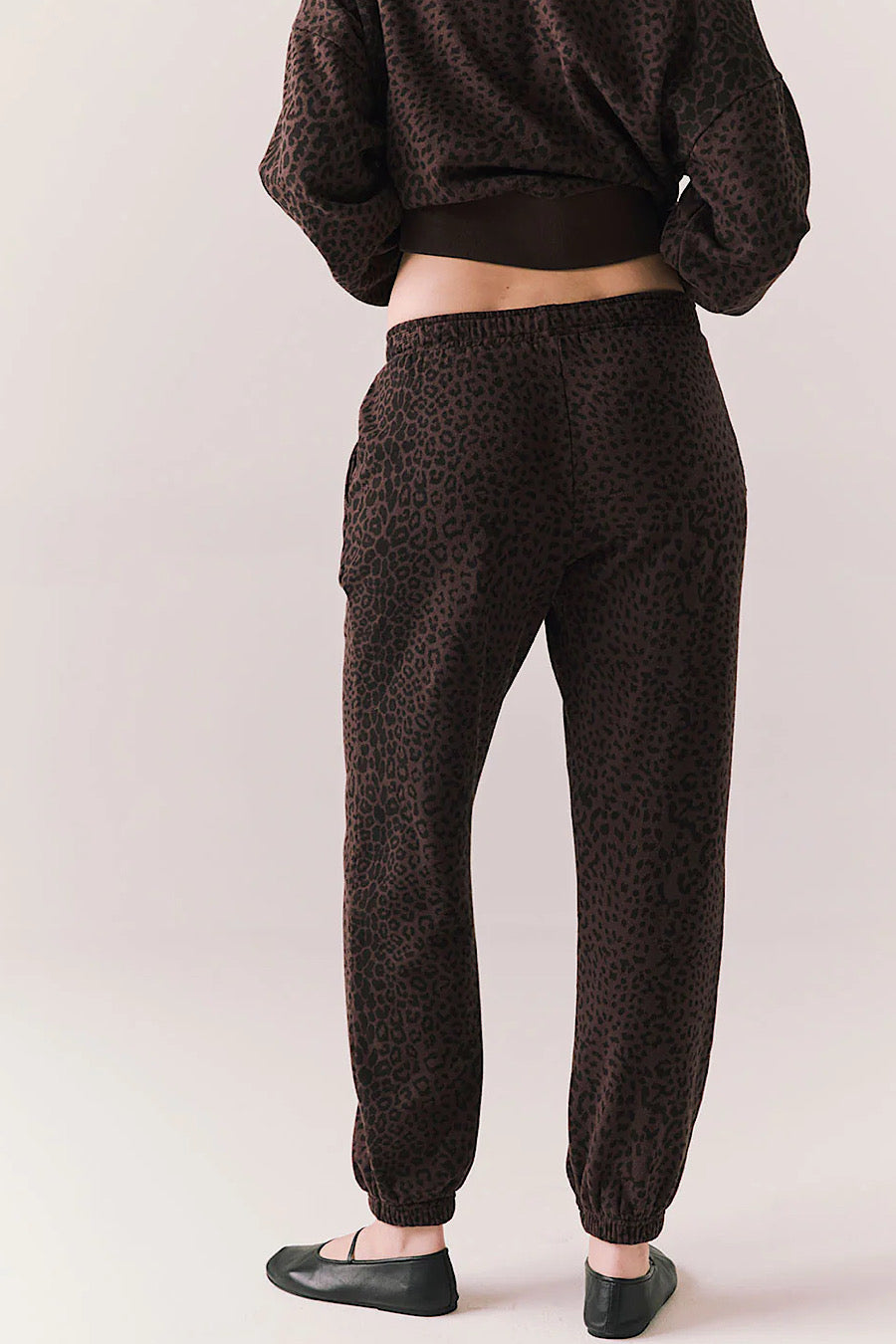Chaser Brand Mission Valentine Leopard Joggers