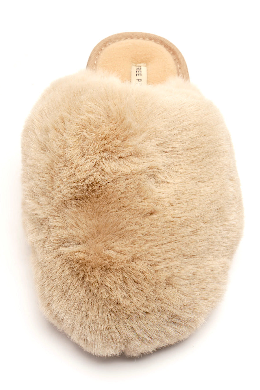 Free People Snowball Fur Slippers