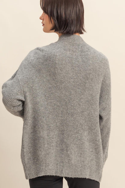 Charmed, I’m Sure Grey Sweater Cardigan