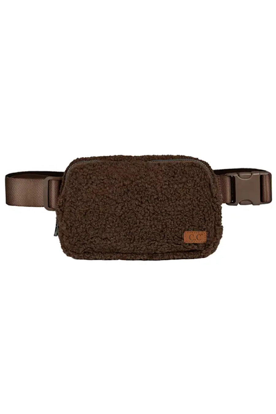 C.C. Sherpa Fannie Pack Belt Bag in Black or Brown