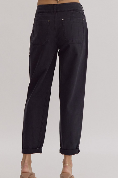 Gibson Utility Cotton Pants in Black