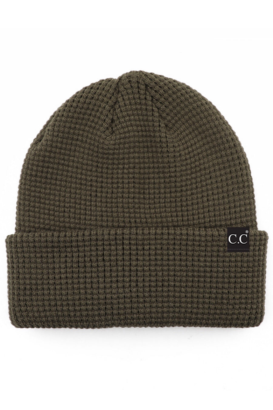 CC Slouchy Waffle Knit Beanie Hat in Several Colors!