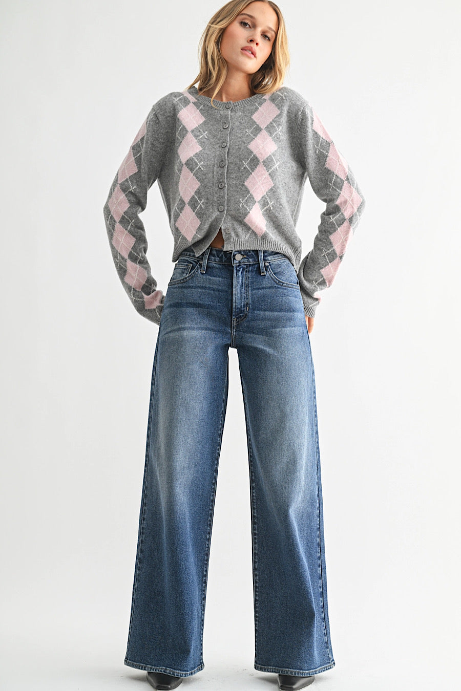 The Quincy Ultra Wide Leg Jeans