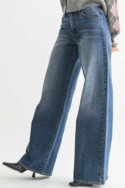The Quincy Ultra Wide Leg Jeans