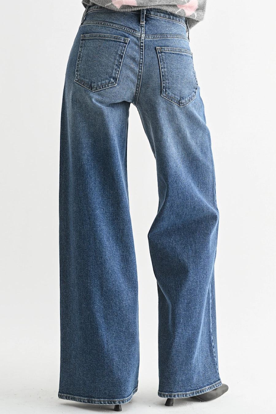 The Quincy Ultra Wide Leg Jeans