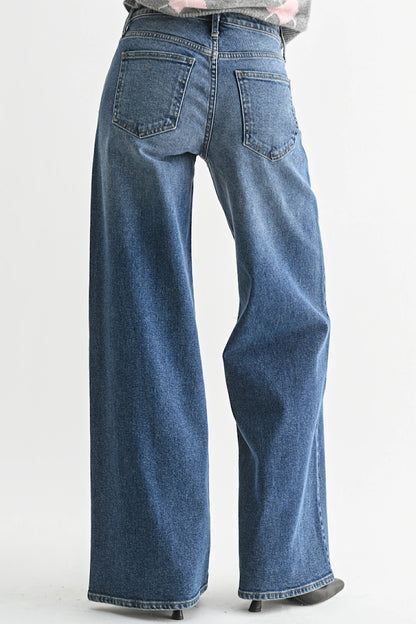 The Quincy Ultra Wide Leg Jeans