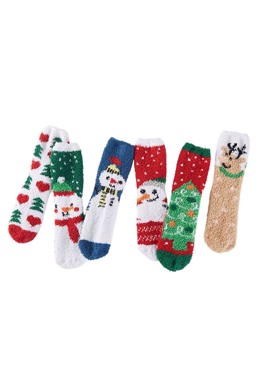 Fuzzy Christmas Socks!