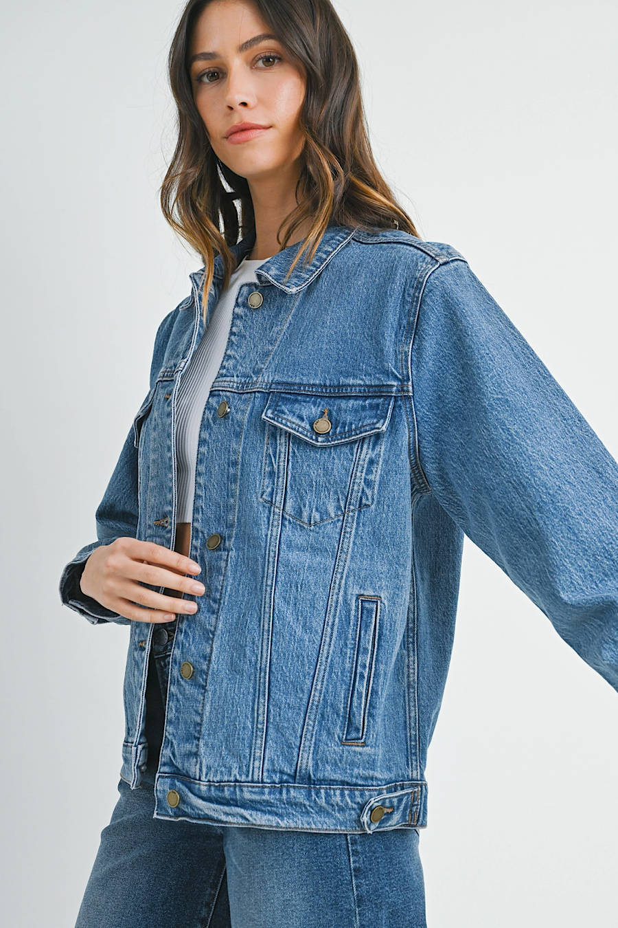 Margo Oversized Jean Jacket