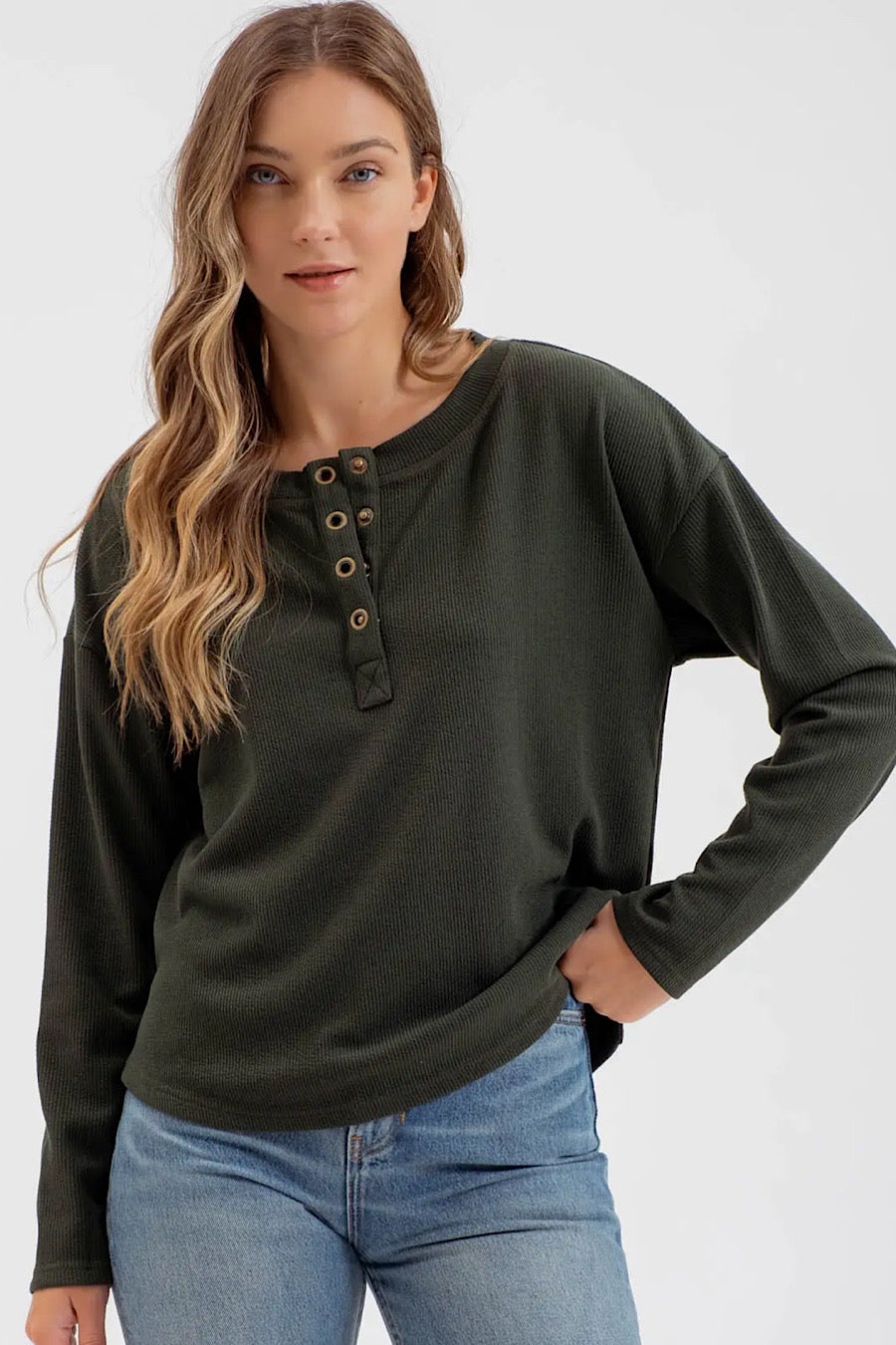 Lost in the Forest Henley Top
