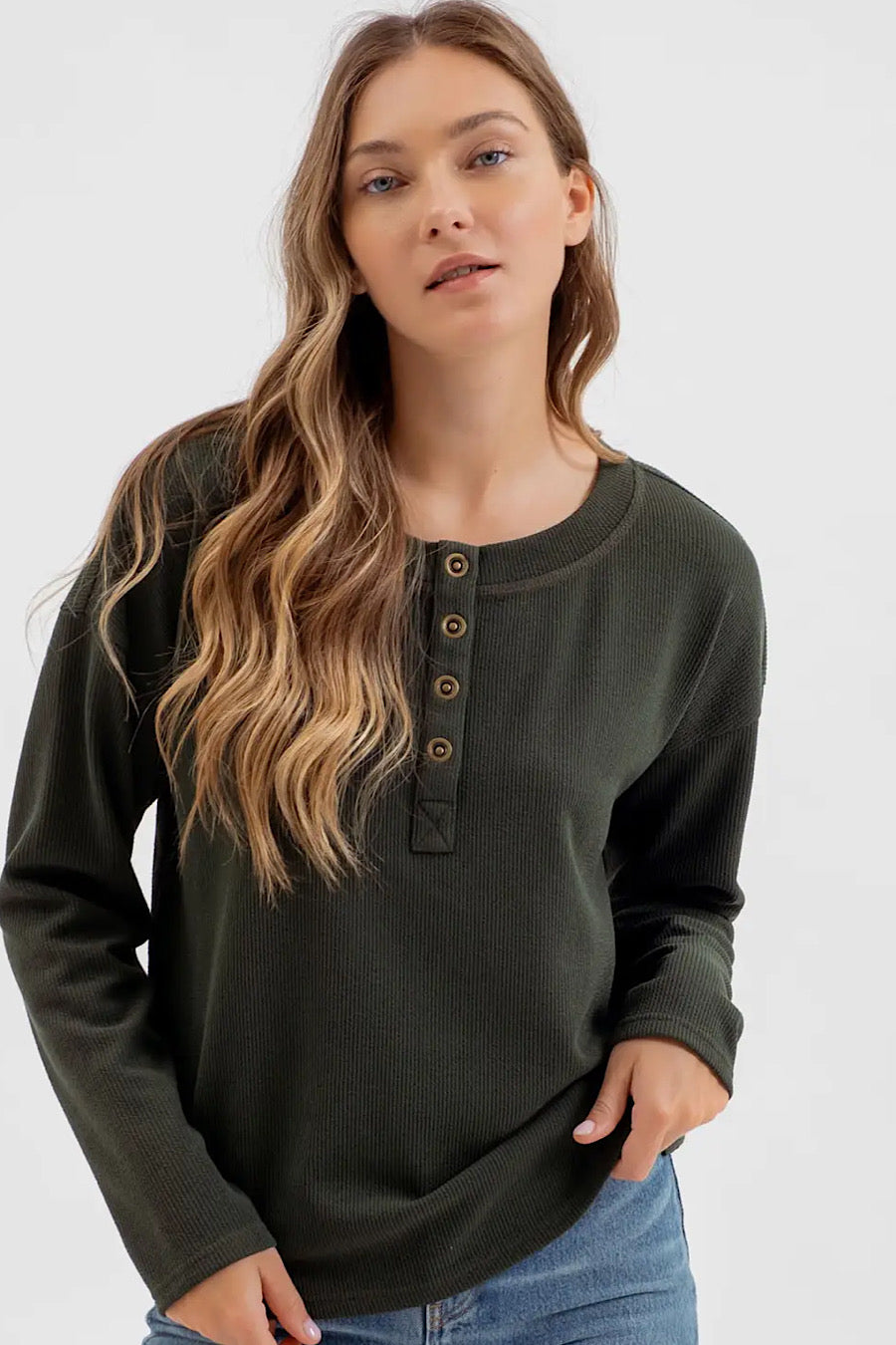 Lost in the Forest Henley Top