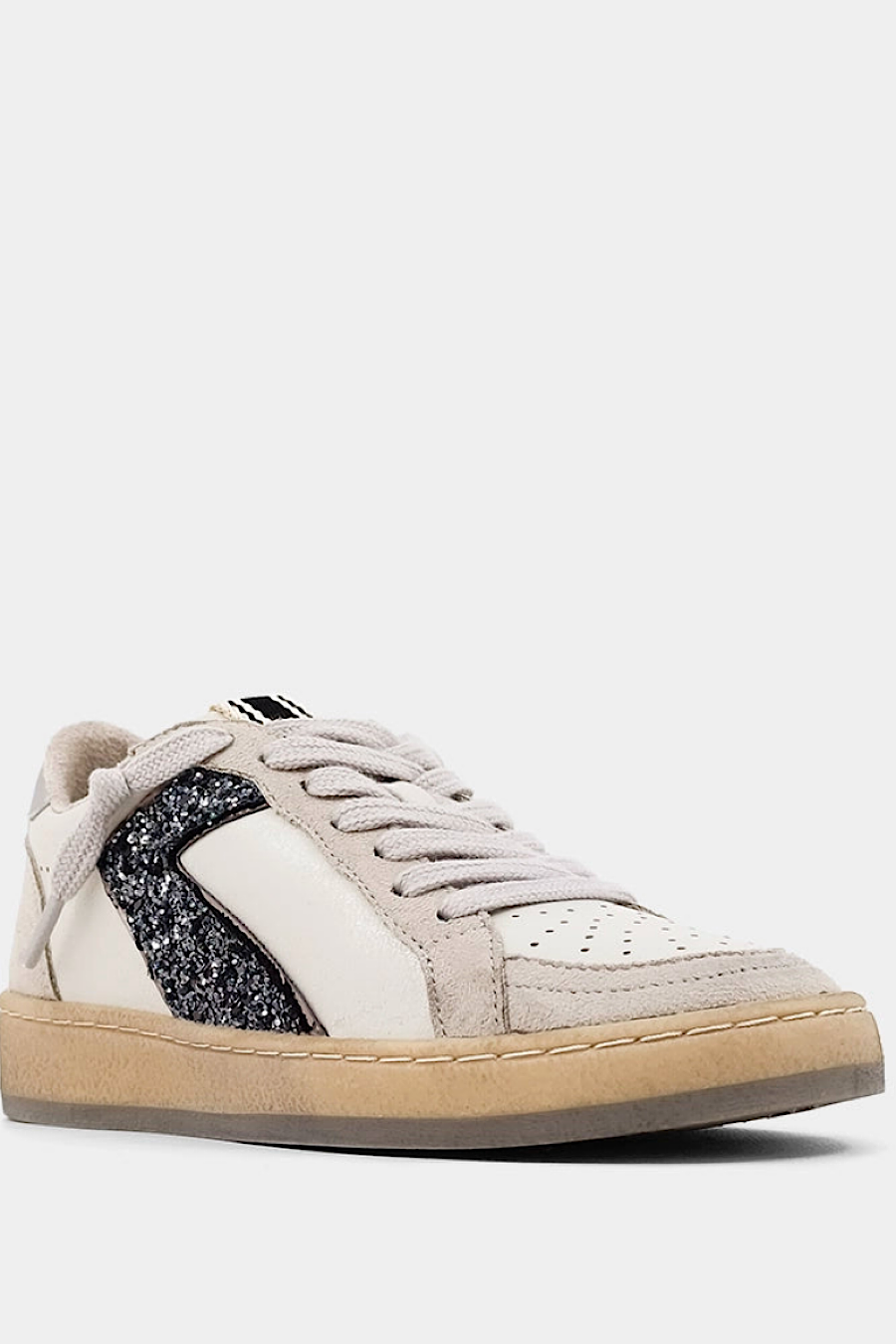 Shu Shop Salma Sneaker in Steel Glitter