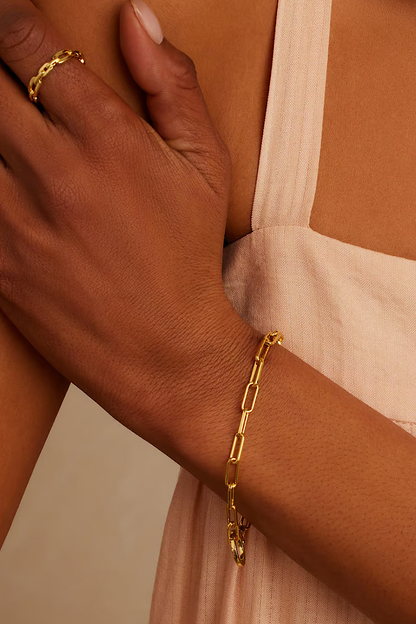 Gorjana Parker Clasp Bracelet Gold